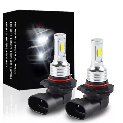 2x 9005 HB3 Combo LED Headlight High Low Beam Bulbs Kit 6500K Super White Bright • $19.99