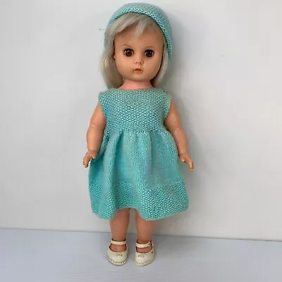 Vintage 1960's Roddy Vinyl Fashion Doll 17” / 42.5cm Made In England Dressed • $56.50