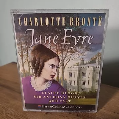 Charlotte Bronte -  Jane Eyre -    Audio  Books - Talking Books   ( 2 Cassettes) • £2.49