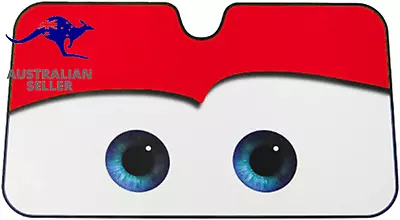 Cartoon Eyes Front Auto Car Windshield Sun Shade Sun Visor Car Sun Shade Keep Ve • $40.99