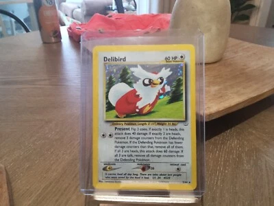 $12.99 • Buy Pokémon TCG Delibird Neo Revelation 5/64 Holo Unlimited Holo Rare LP-NM