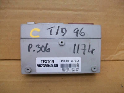 £30 • Buy Peugeot 306 1996 Mk1 Texton Alarm Ecu 96239040.80