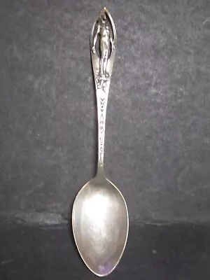 Sterling Vintage Anderson MOHAWK TRAIL Souvenir Spoon American Indian 5 5/8  • $32