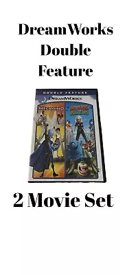 Monsters Vs. Aliens And Megamind DVD 2 Movie Set Double Feature FREE SHIPPING • $7.95
