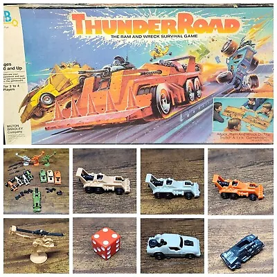 Vintage 1986 Milton Bradley Thunder Road Board Game Replacement Pieces  • $17.95