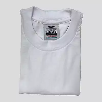 Pro Club Men's Heavyweight Cotton Short Sleeve Crew Neck T-Shirt • $8.50