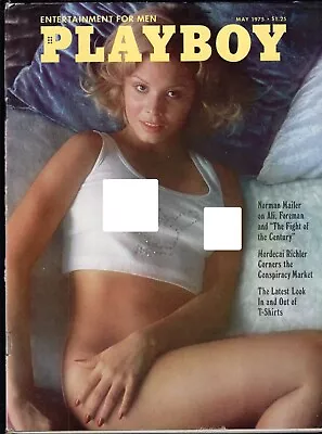 PLAYBOY May 1975 - T-Shirts Pictorial Norman Mailer Wm E. Simon Intvw *NM • $12.50