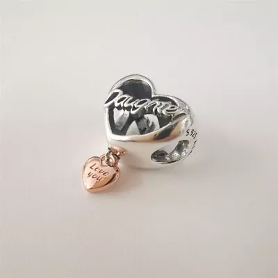 PANDORA  Love You Daughter Heart Charm • £23