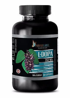 Pure L-DOPA 99% Extract Powder - Mucuna Pruriens Seeds - 1 Bottle 60 Pills • $19.65