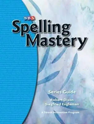 $76.53 • Buy Spelling Mastery, Series Guide By McGraw Hill (English) Paperback Book