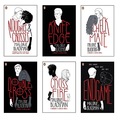 Noughts And Crosses Series Malorie Blackman 6 Books Collection Pack Set WBD • £21.90