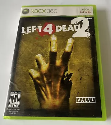 Left 4 Dead 2 - Microsoft Xbox 360 Game - Region NTSC-J - With Manual • $65