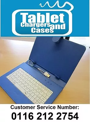 £12.99 • Buy Blue/White USB Keyboard Folder Case For Acer Iconia Tab A1-810 7.9  Tablet PC
