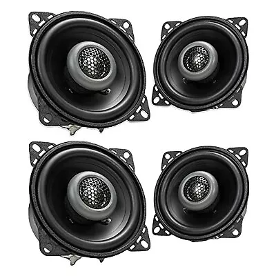 MB Quart Formula 4 Inch 2 Way Coaxial Car Audio Speakers Pair Black (2 Pack) • $48.09