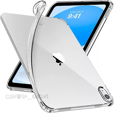 Clear Case For IPad 10th 9th 8th 7th 6th 5th 4th 3rd 2nd Generation Pro Air Mini • £4.99