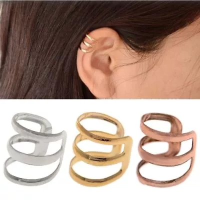 2PCs Gift Fashion Party Ear Clip Jewelry No Pierced Cuff Earrings • $6.99