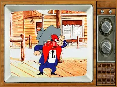 Yosemite Sam TV Fridge MAGNET 2  X 3  SATURDAY MORNING CARTOONS Loony Tunes • $8.25