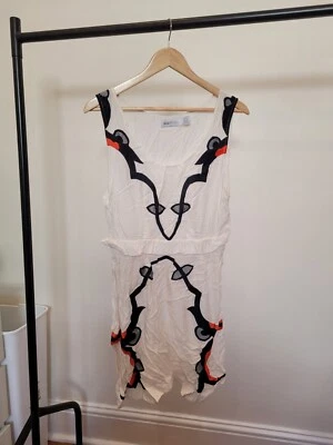 $149 • Buy Alice McCall Mini Dress White, Black And Red Size 12