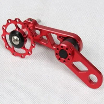 $16.77 • Buy Bicycle Guide Wheel Oval Cycling Single Speed Rear Derailleur Chain Tensioner