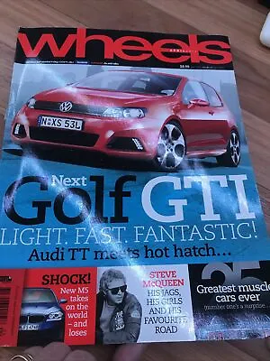 WHEELS Car Magazine APRIL 2012 CX5 A1 528i A5 SLS CRZ M5 E63 XFR FPV HSV GTS Q5 • $5.99