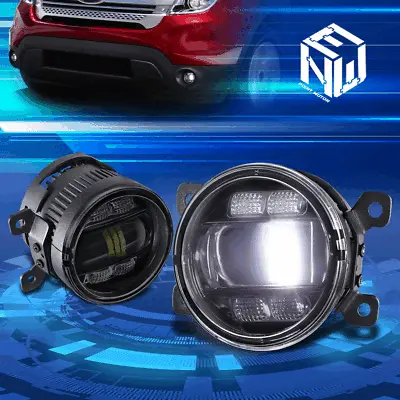 For 05-22 Ranger/Mustang/Navigator Smoked Full LED Projector Driving Fog Lights • $43.77