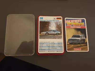 Super Top Trumps - Fast Cars Waddingtons Vintage • £7.90