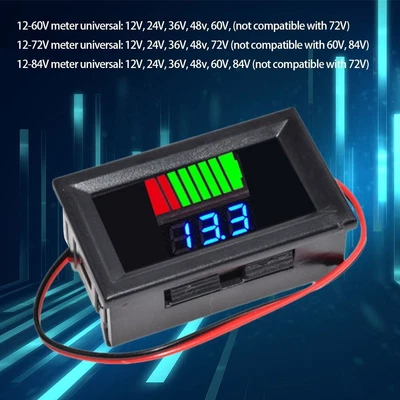 £3.98 • Buy Tester Car Battery Charge Level Indicator Lithium Battery Capacity Meter