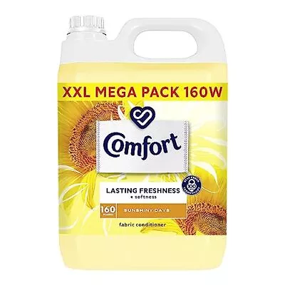 Comfort Sunshiny Days Fabric Conditioner  Stay Fresh Technology 4.8 L 160 Wash • £9.78