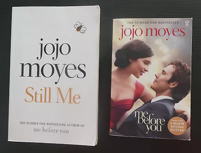 JOJO MOYES Me Before You + Still Me Romance Love Story Novel Domestic Fiction • $12