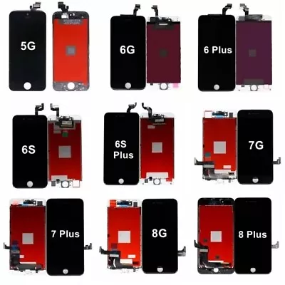 For IPhone 8 7 6S 6 Plus 5S SE2  LCD Replacement Screen Touch Digitizer Display • £13.99