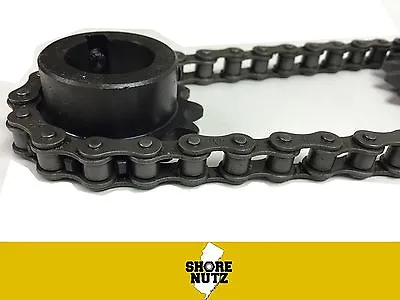 60 Roller Chain 10 Feet With 2 Connecting Links 3/4  PITCH 60-1 60R • $30.71