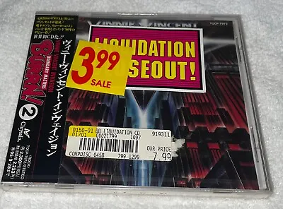 Vinnie Vincent Invasion Self-Titled CD NEW RARE 1993 Japan Import Obi BURRN! • $99.99