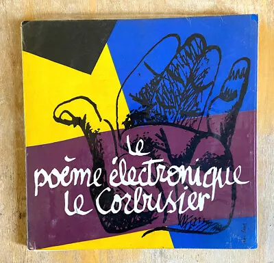 The Electronic Poem By Le Corbusier 1958 Softcover English Edition • £120