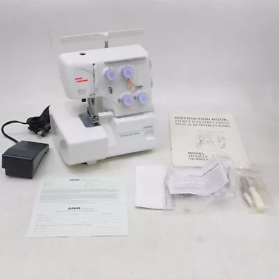 Juno By Janome 3434D Serger Sewing Machine W/ Pedal IOB • $52