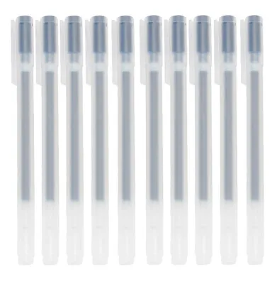 Muji Gel Ink Ballpoint Pen Cap Type BlueBlack 0.38mm *10 Pcs • $13.99