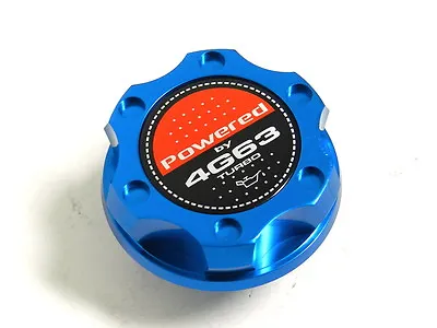 Blue Billet Cnc Racing Engine Oil Filler Cap Mitsubishi Eclipse Evo 4g63 • $24.95