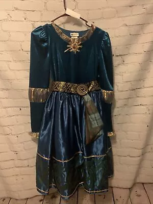 New Girls Halloween Costume Disney Parks Official Merida From Brave Large Pixar • $35