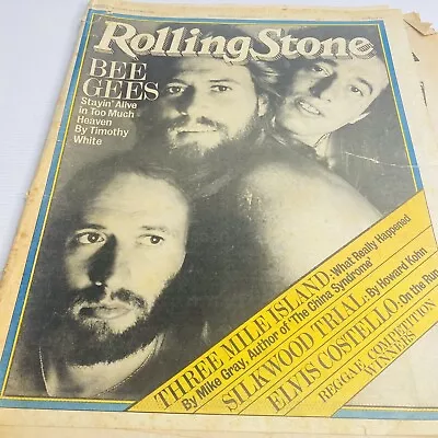 Magazine - Rolling Stone No.291-1979  Bee Gees • $27.95