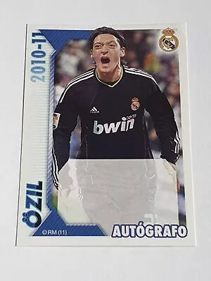 Mesut Ozil #124 Panini Official Real Madrid Set 2010-11 Rare Legend Sticker • $21.99