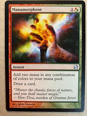 MTG 1x Manamorphose Modern Masters Pauper Magic The Gathering Card X1 NM • $3.74