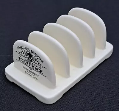 Charlotte Watson's Country Toast Rack Henry Watson Pottery. • £14.99