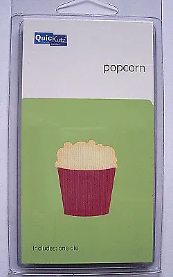 2  Quickutz POPCORN RS-0715 Cinema Movies Film Treat Food 1 Metal Cutting Die • £2.25