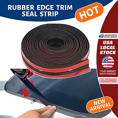 10FEET Universal Car Seal Strip Moulding Trim Sunroof Edge Weatherstrip T-Shape • $9.99