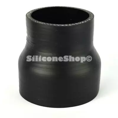 £11.77 • Buy Silicone Hose Straight Reducer Classic / Matt Black (PICK SIZE) Silicone Shop