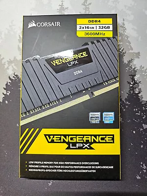 Corsair Vengeance LPX DDR4 3600Mhz C16 (2x16G) - CMK32GX4M2D3600C16 • $130