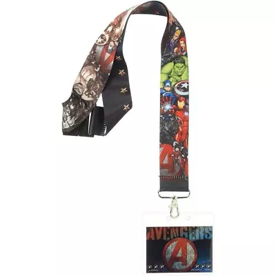 Deluxe Lanyard With Card Holder - Avengers Assemble Marvel Disney Gift • $12.99