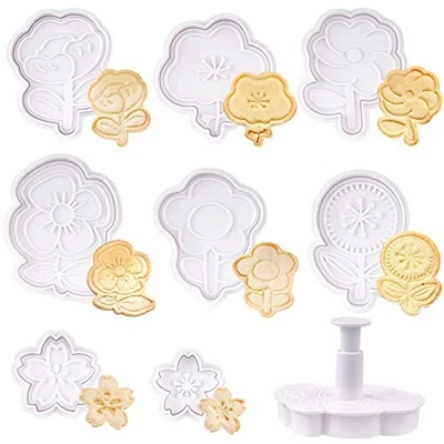 £6.99 • Buy Flower Mould Cookie Cutter Shape Set