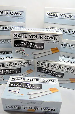 1000 Make Your Own Cigarette Filter Tubes King Size By Imperial Tobacco New • £14.79