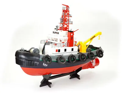 Henglong 1:50 Scale RC Tug Boat RTR With Working Water Cannon & More! • $202.33