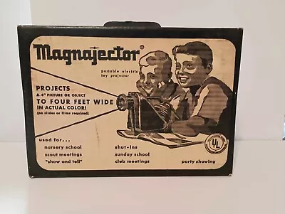 Vintage 1960 Magnajector Overhead Projector By Rainbow Crafts In Original Box • $24.99
